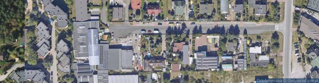 Zdjęcie satelitarne Kręta ul.