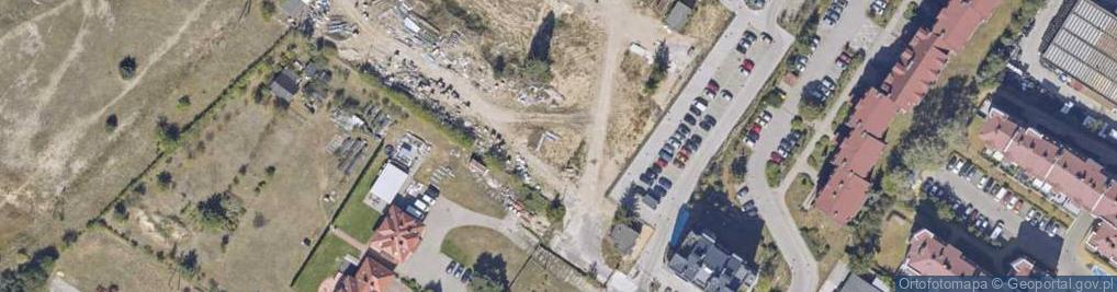 Zdjęcie satelitarne Kręta ul.