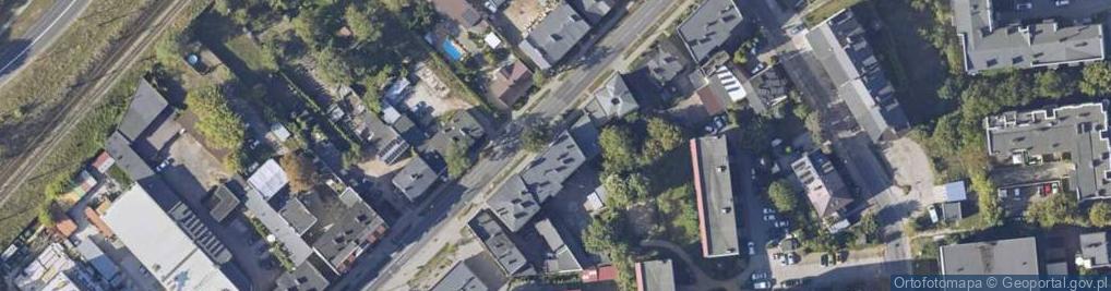 Zdjęcie satelitarne Króla Jana III Sobieskiego ul.