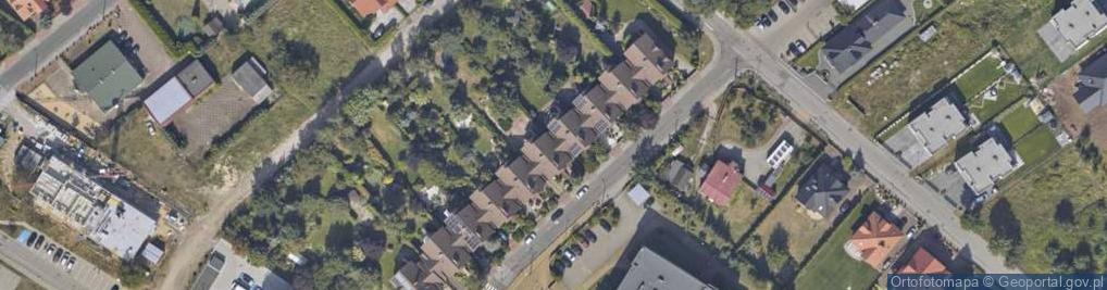 Zdjęcie satelitarne Krynicka ul.