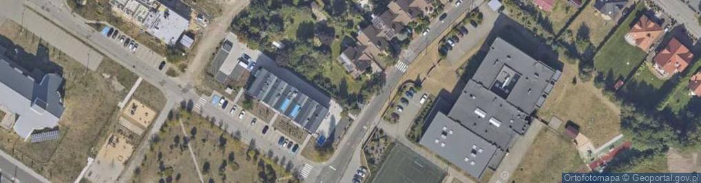 Zdjęcie satelitarne Krynicka ul.