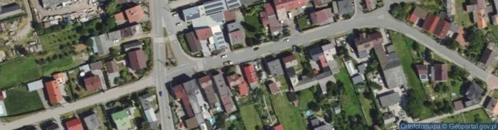 Zdjęcie satelitarne Krzyżanowska ul.