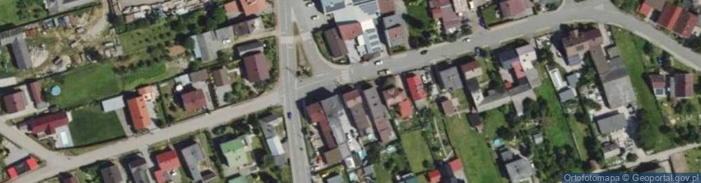 Zdjęcie satelitarne Krzyżanowska ul.