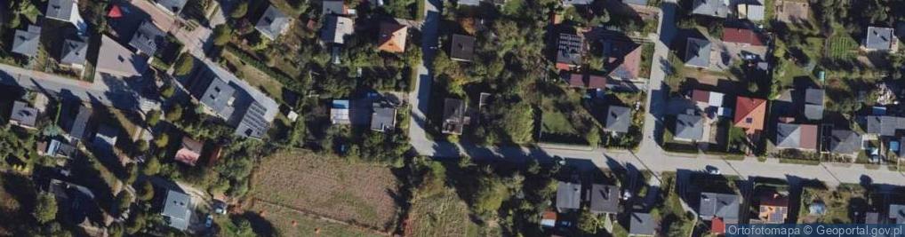Zdjęcie satelitarne Kręta ul.