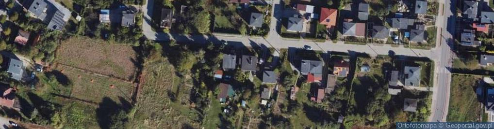 Zdjęcie satelitarne Kręta ul.