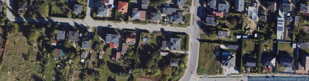 Zdjęcie satelitarne Kręta ul.