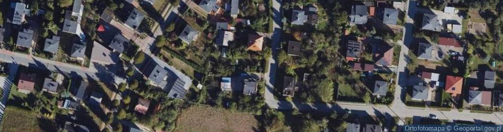 Zdjęcie satelitarne Kręta ul.