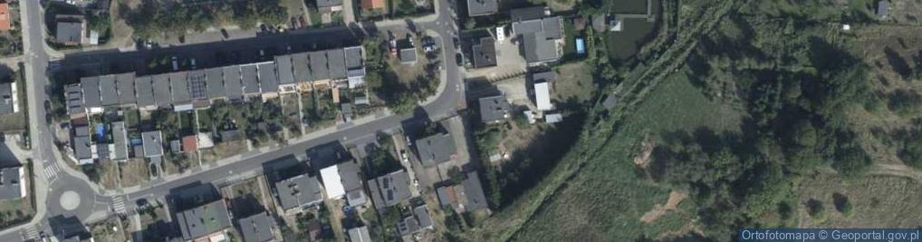 Zdjęcie satelitarne Kręta ul.
