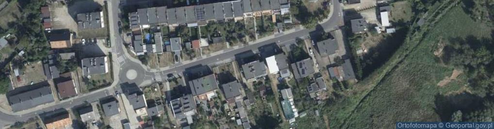 Zdjęcie satelitarne Kręta ul.