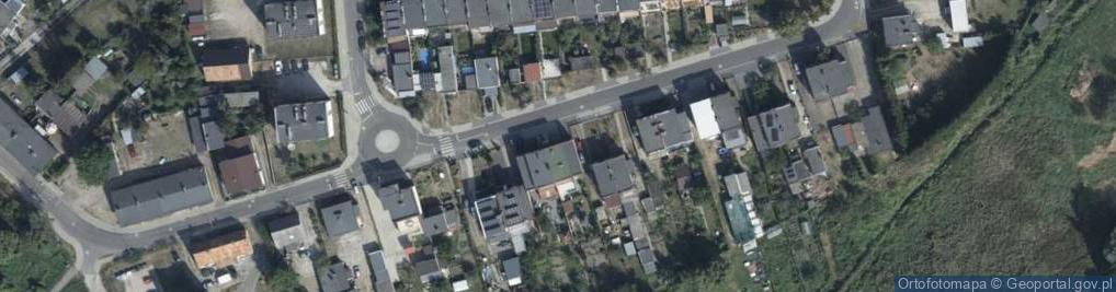 Zdjęcie satelitarne Kręta ul.