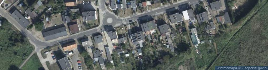 Zdjęcie satelitarne Kręta ul.