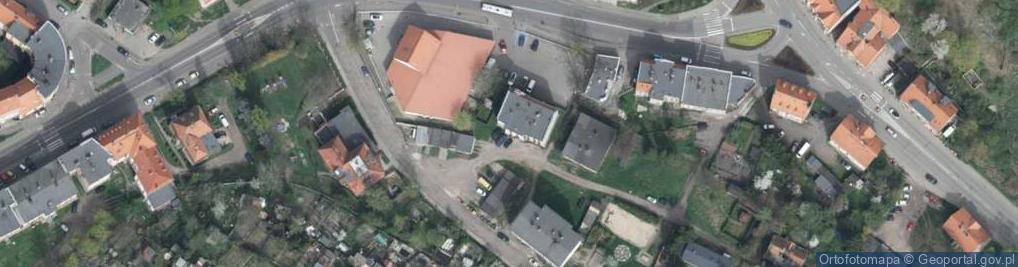 Zdjęcie satelitarne Kręta ul.