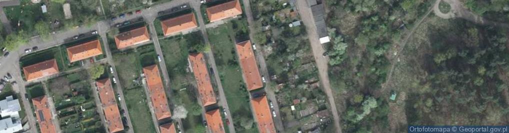 Zdjęcie satelitarne Krynicka ul.