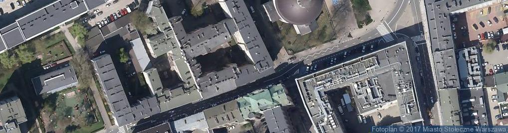 Zdjęcie satelitarne Kredytowa ul.