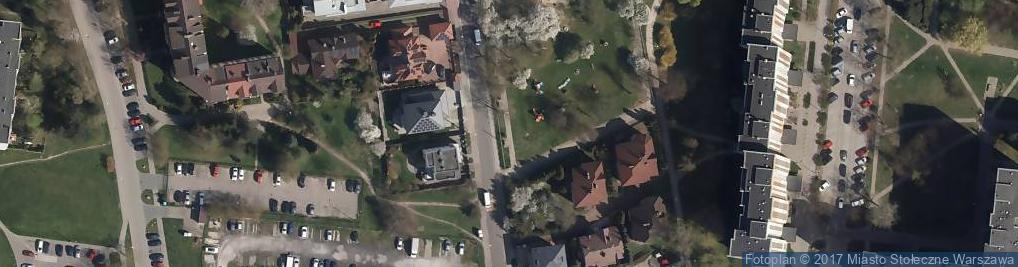 Zdjęcie satelitarne Kryształowa ul.