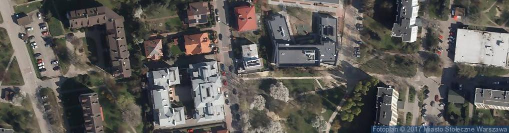 Zdjęcie satelitarne Kryształowa ul.