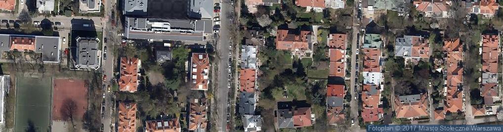 Zdjęcie satelitarne Krzywickiego Ludwika ul.