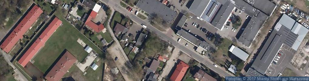 Zdjęcie satelitarne Krakowiaków ul.