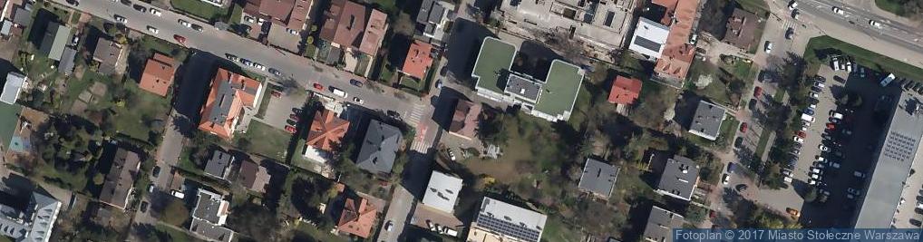 Zdjęcie satelitarne Krańcowa ul.