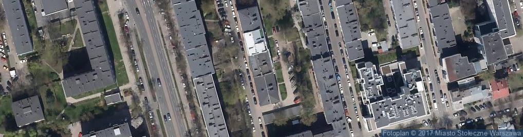 Zdjęcie satelitarne Króżańska ul.