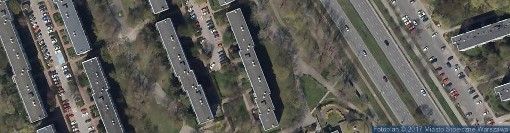 Zdjęcie satelitarne Krymska ul.