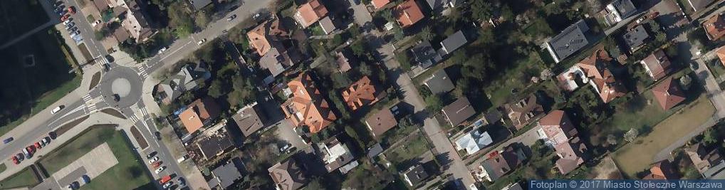 Zdjęcie satelitarne Królewicza Jakuba ul.