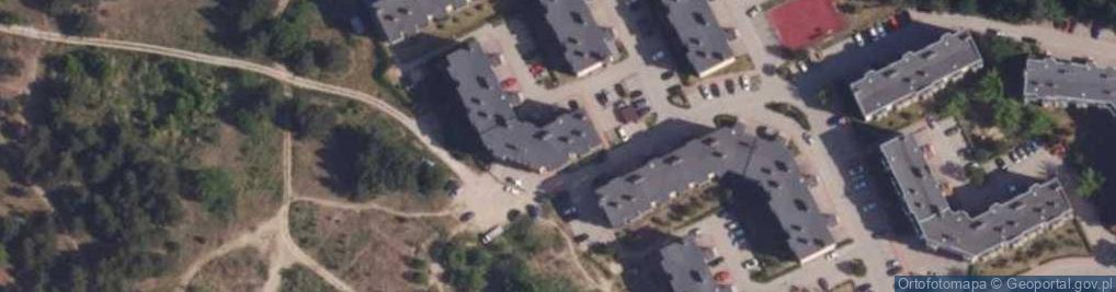 Zdjęcie satelitarne Krucza ul.