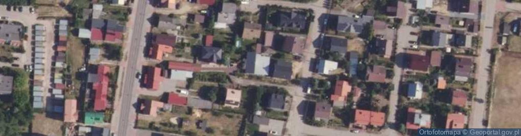 Zdjęcie satelitarne Krzywa ul.