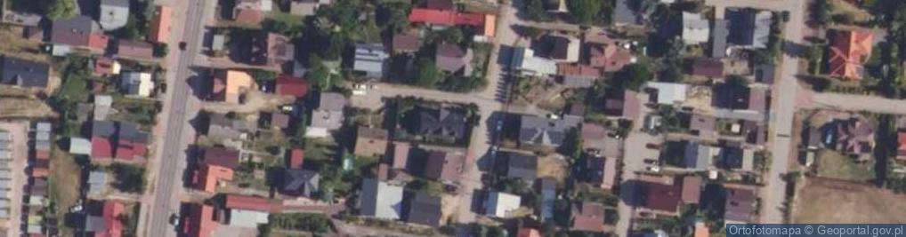 Zdjęcie satelitarne Krzywa ul.