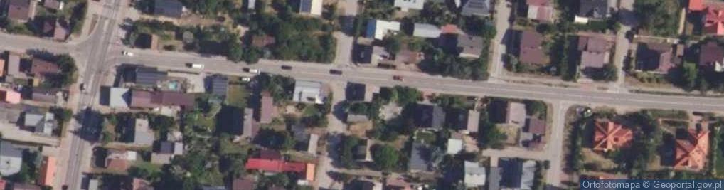 Zdjęcie satelitarne Krzywa ul.