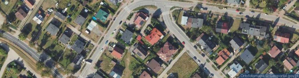 Zdjęcie satelitarne Krofeya Szymona ul.