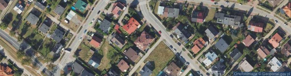 Zdjęcie satelitarne Krofeya Szymona ul.