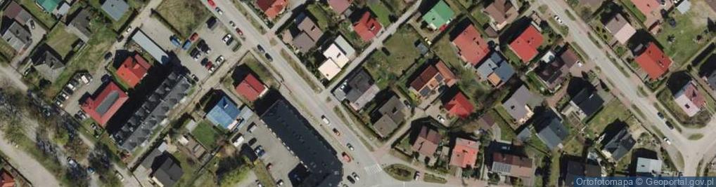 Zdjęcie satelitarne Krofeya Szymona ul.