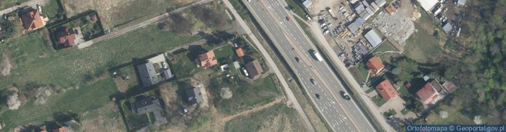 Zdjęcie satelitarne Krakowska ul.