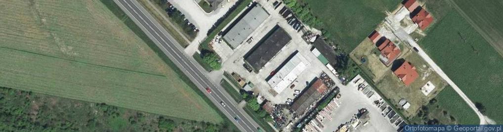 Zdjęcie satelitarne Krakowska ul.