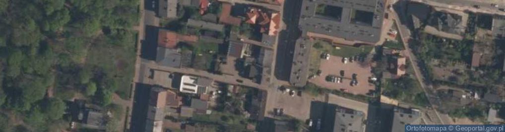 Zdjęcie satelitarne Krakowski Zaułek ul.