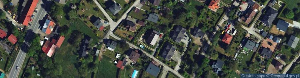 Zdjęcie satelitarne Kręta ul.