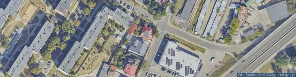 Zdjęcie satelitarne Kruszyńska ul.