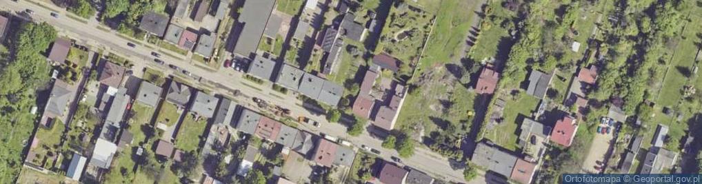 Zdjęcie satelitarne Króla Jana III Sobieskiego ul.