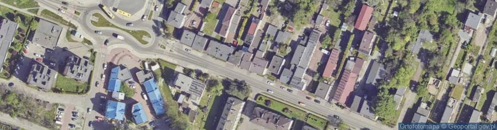 Zdjęcie satelitarne Króla Jana III Sobieskiego ul.