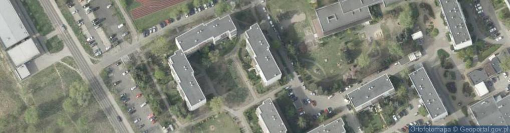 Zdjęcie satelitarne Króla Kazimierza Wielkiego ul.
