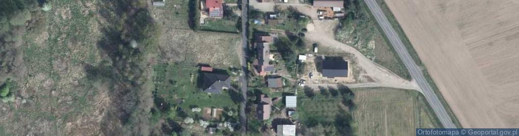 Zdjęcie satelitarne Krzywy Wołów ul.
