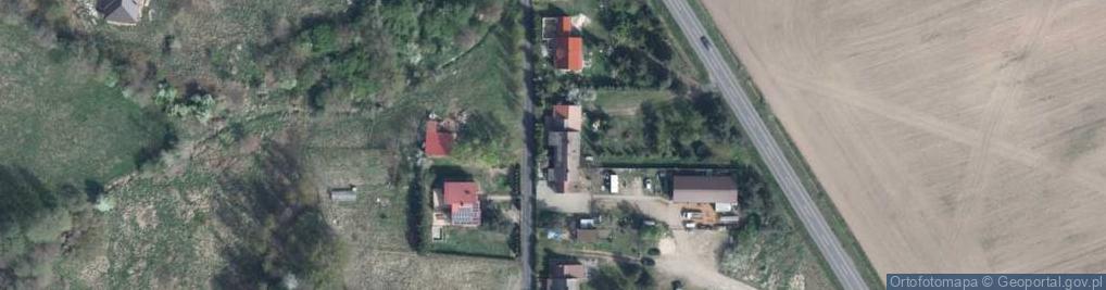 Zdjęcie satelitarne Krzywy Wołów ul.