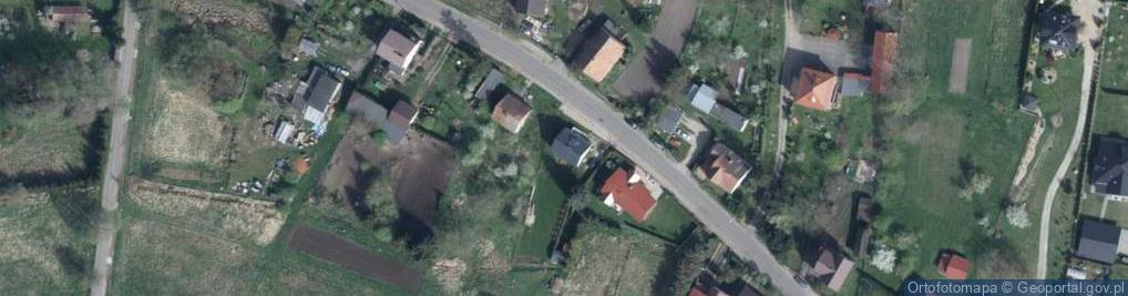 Zdjęcie satelitarne Krzywy Wołów ul.
