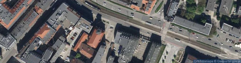 Zdjęcie satelitarne Króla Kazimierza Wielkiego ul.