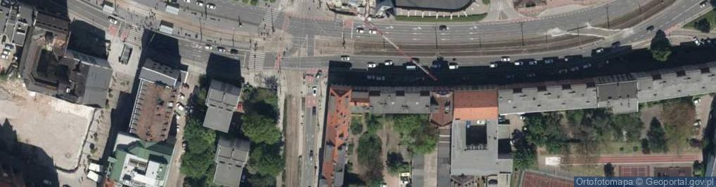 Zdjęcie satelitarne Króla Kazimierza Wielkiego ul.