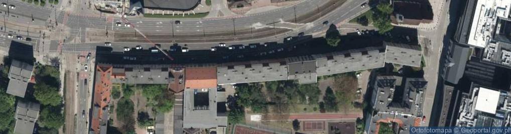 Zdjęcie satelitarne Króla Kazimierza Wielkiego ul.