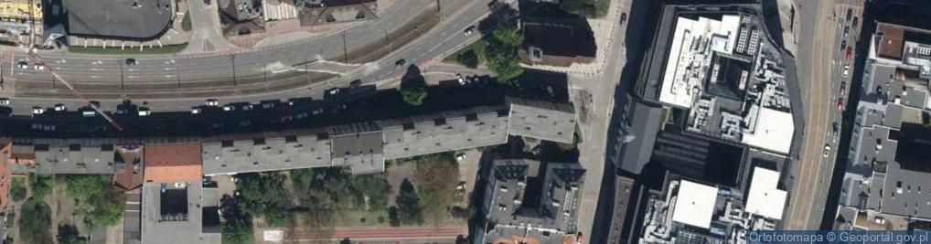 Zdjęcie satelitarne Króla Kazimierza Wielkiego ul.