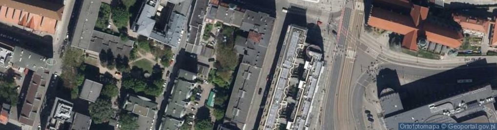 Zdjęcie satelitarne Krawiecka ul.