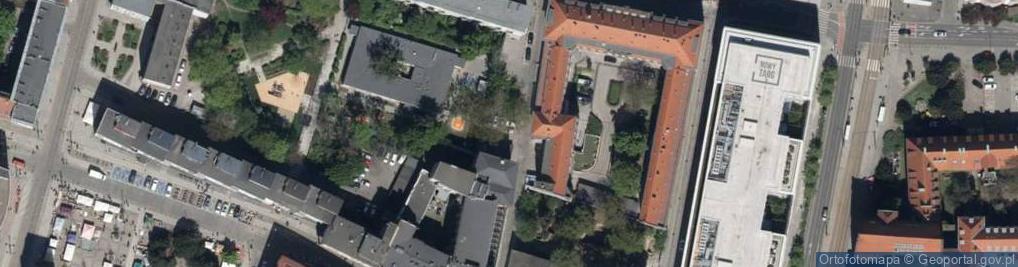 Zdjęcie satelitarne Krowia ul.